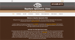 Desktop Screenshot of bayshoreoptometry.com